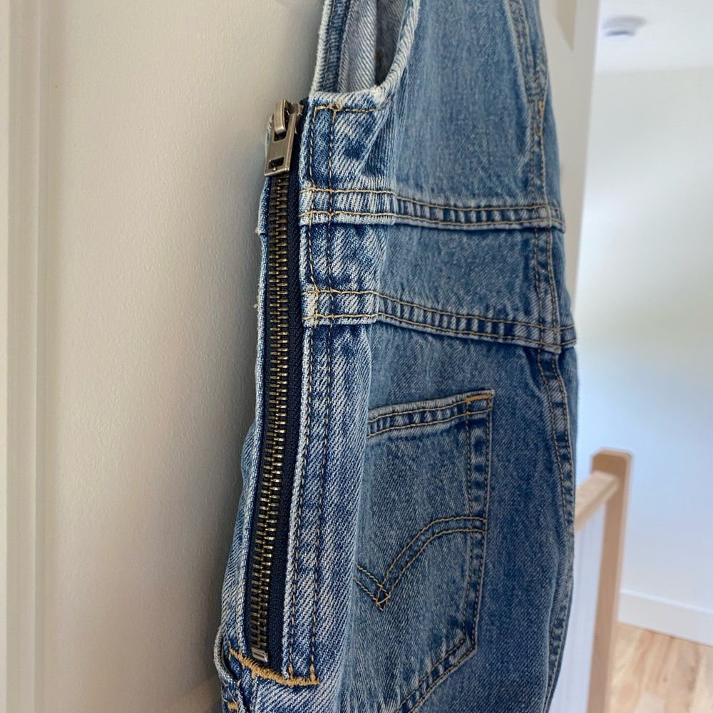 Levi Denim Overalls View 2